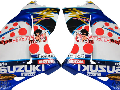 Amotopart Suzuki Hayabusa GSXR1300 1999-2007 Multi White Kit