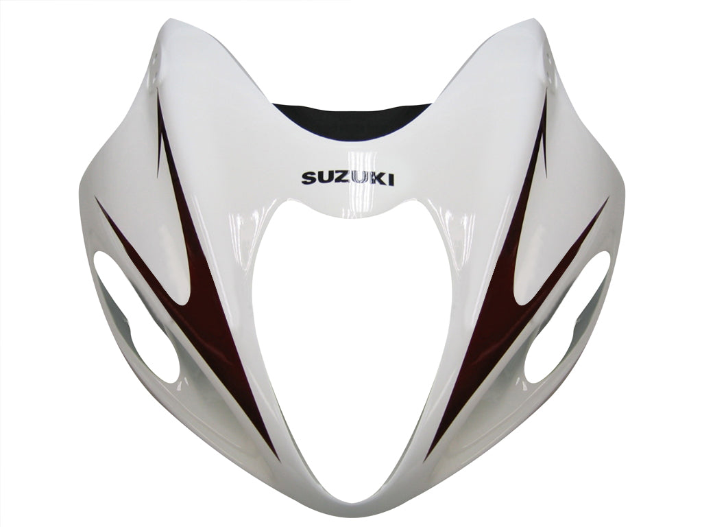 Carene 1999-2007 Suzuki GSX1300 Hayabusa White &amp; Silver Hayabusa Generico