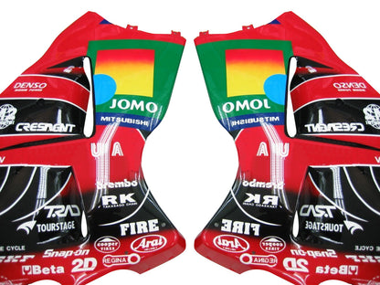 Carene 1999-2007 Suzuki GSX1300 Hayabusa Rosso Nero Jomo Racing Generico
