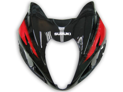 Carene 1999-2007 Suzuki GSX1300 Hayabusa Nero e Rosso Hayabusa Racing Generico