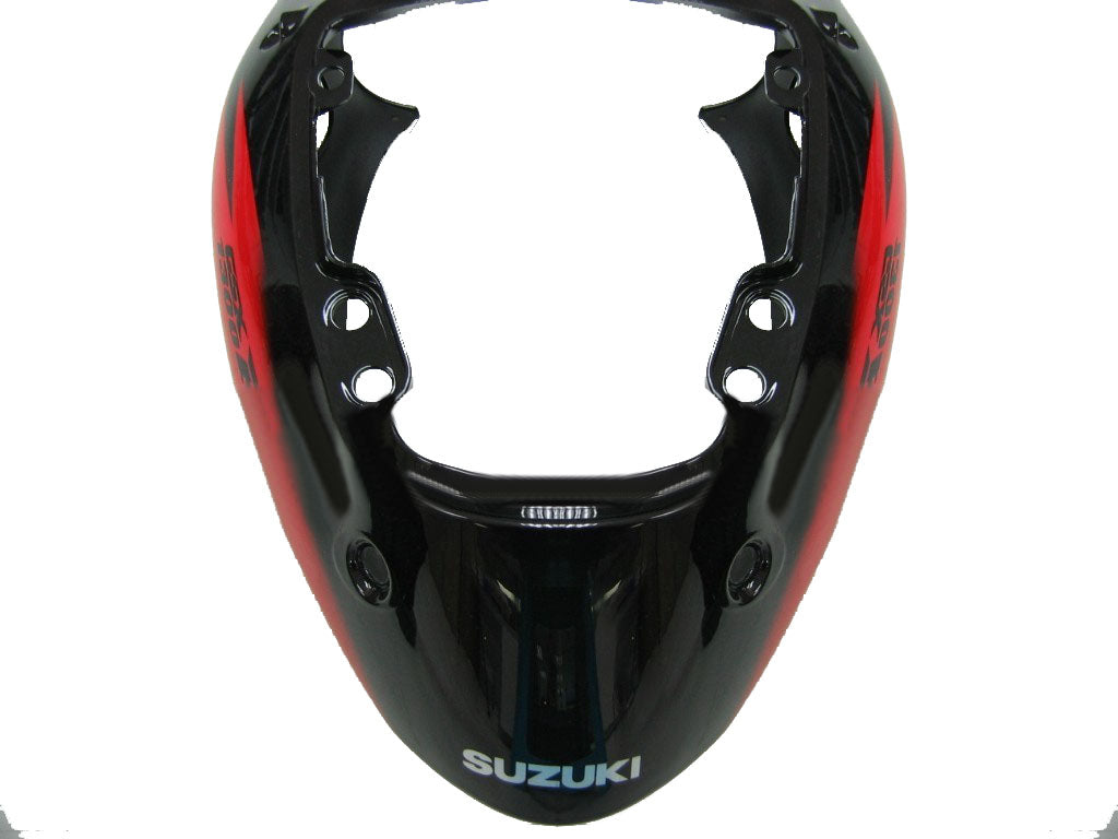 Carene 1999-2007 Suzuki GSX1300 Hayabusa Nero e Rosso Hayabusa Racing Generico