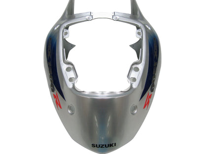 Carene 1999-2007 Suzuki GSX1300 Hayabusa Argento e Blu Hayabusa Racing Generico