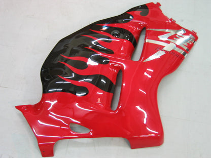 Carene 1999-2007 Suzuki GSX1300 Hayabusa Rosso &amp; Nero Hayabusa Racing Generico