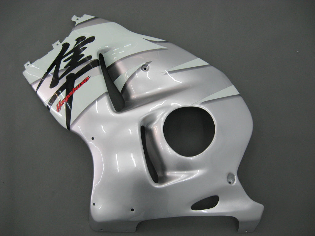 Amotopart Suzuki Hayabusa GSXR1300 1999-2007 kit bianco