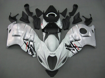 Amotopart Suzuki Hayabusa GSXR1300 1999-2007 kit bianco