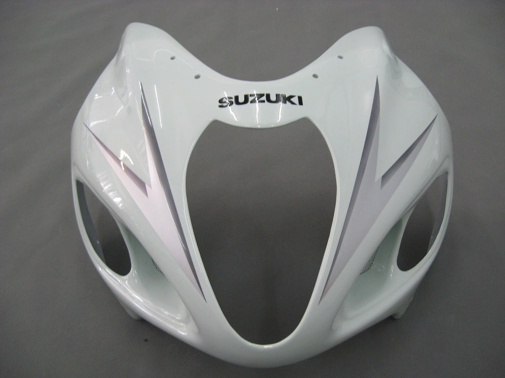 Amotopart Suzuki Hayabusa GSXR1300 1999-2007 kit bianco