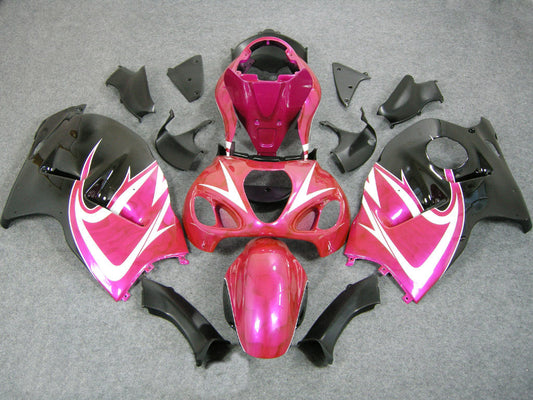 Carene 1999-2007 Suzuki GSX1300 Hayabusa Rosso &amp; Rosa Hayabusa Generico