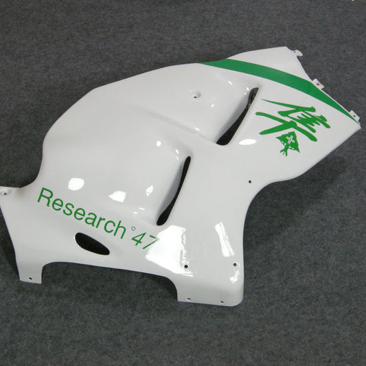 Carene 1999-2007 Suzuki GSX1300 Hayabusa Bianco Verde Research47 Racing Generico