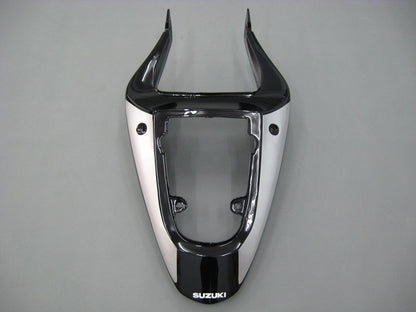 Amotopart Cladding Suzuki GSXR600 2001-2003 Cladding Kit di bloccaggio in argento GSXR Racing a 2 tono