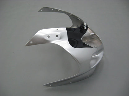 Amotopart Cladding Suzuki GSXR600 2001-2003 Cladding Kit di bloccaggio in argento GSXR Racing a 2 tono