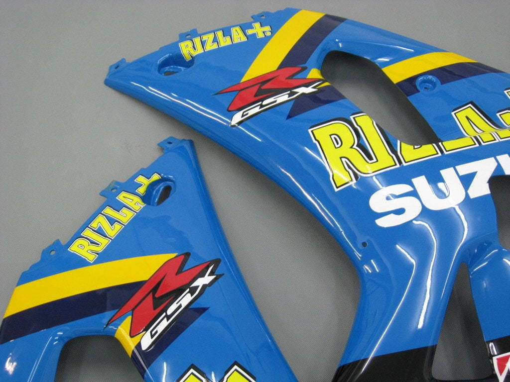 Carene 2001-2003 Suzuki GSXR 600 Blu Nero Rizla GSXR Generico