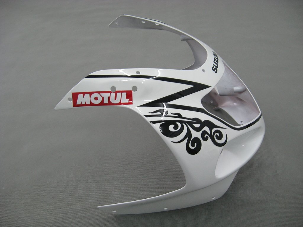 Amotopart Cladding Suzuki 600 2001-2003 Cladding White? Kit di corse Black Alstar Corona GSXR