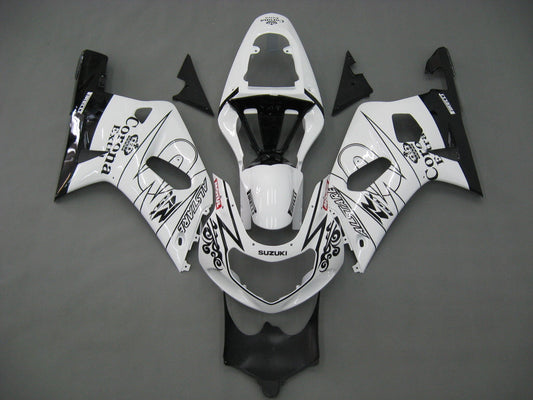 Carene 2001-2003 Suzuki GSXR 600 Bianco Nero Alstare Corona GSXR Generico