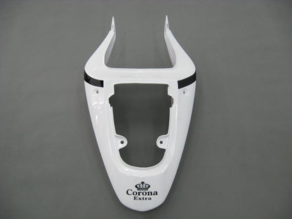 Amotopart Cladding Suzuki 600 2001-2003 Cladding White? Kit di corse Black Alstar Corona GSXR