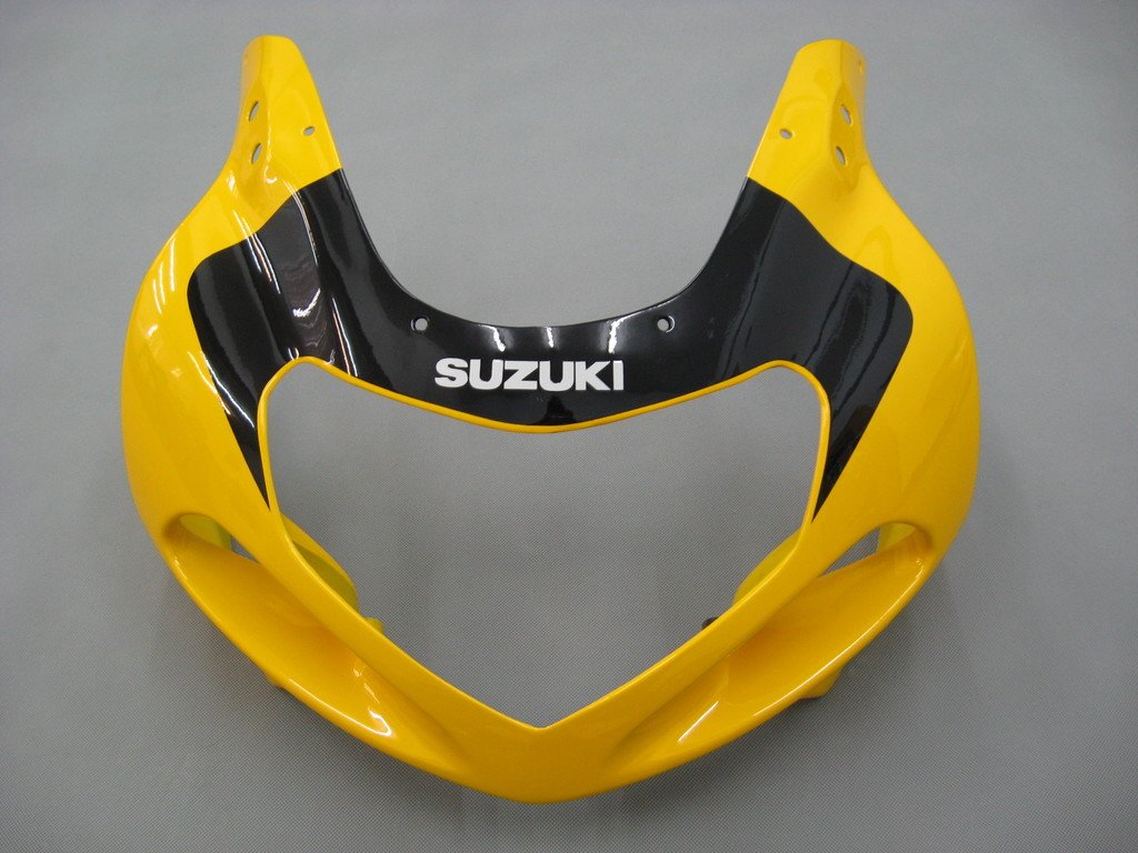 Amotopart Casting Suzuki 600 2001-2003 Cleaning Yellow & Silver GSXR Racing Kiting Kit