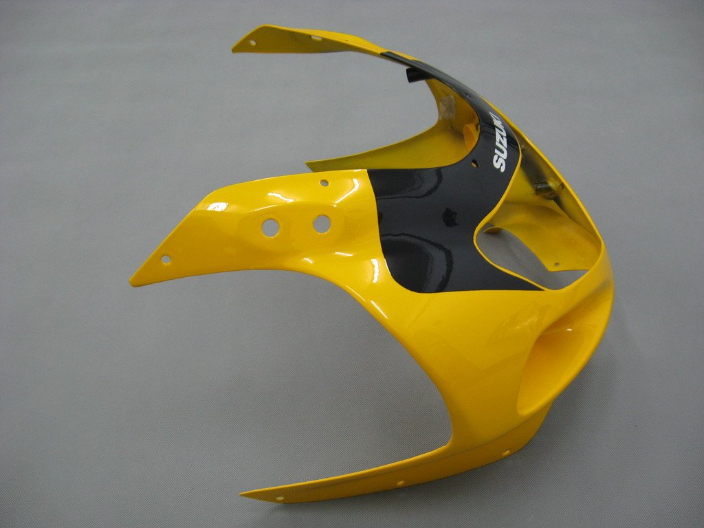 Amotopart Casting Suzuki 600 2001-2003 Cleaning Yellow & Silver GSXR Racing Kiting Kit