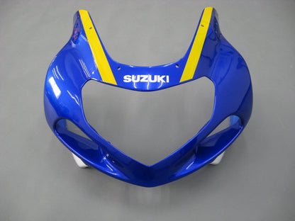 For GSXR600 2001-2003 Bodywork Fairing Blue ABS Injection Molded Plastics Set