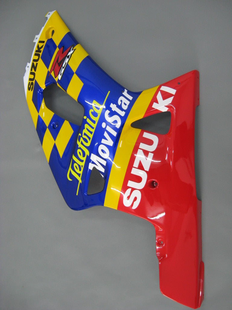 For GSXR600 2001-2003 Bodywork Fairing Blue ABS Injection Molded Plastics Set