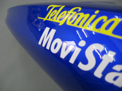 For GSXR600 2001-2003 Bodywork Fairing Blue ABS Injection Molded Plastics Set