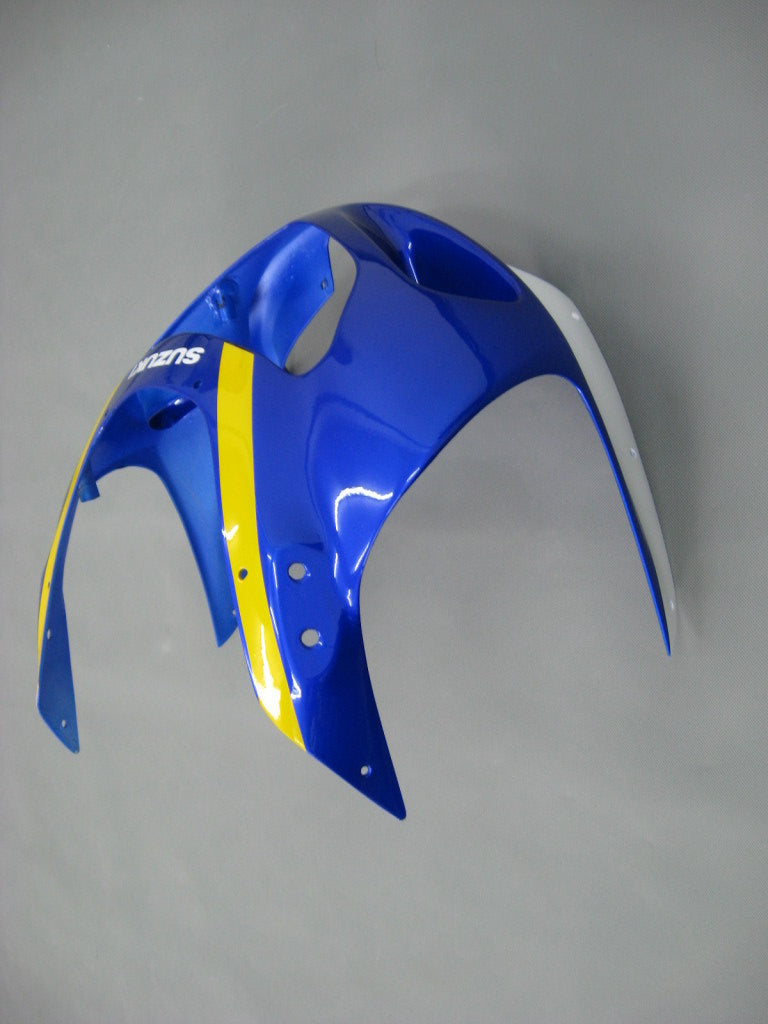 For GSXR600 2001-2003 Bodywork Fairing Blue ABS Injection Molded Plastics Set