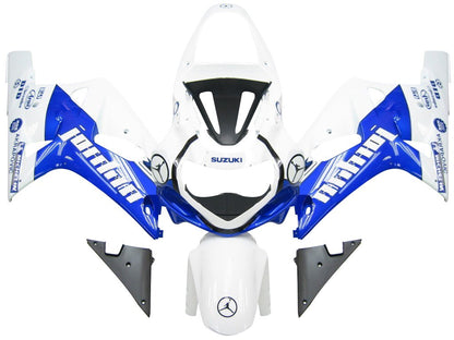 Amotopart Cladding Suzuki 600 2001-2003 Cladding White? Blue Jordan GSXR Racing Kiting Kit