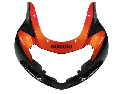 Amotopart Cladding Suzuki 600 2001-2003 Defezione GSXR Racing Orange Metallic & Black Fearing Kit