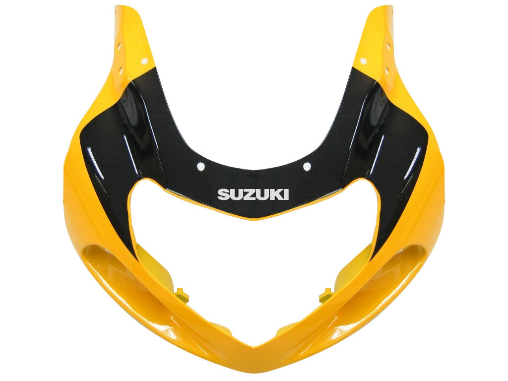 Carene 2001-2003 Suzuki GSXR 600 Silver &amp; Yellow GSXR Racing Generico