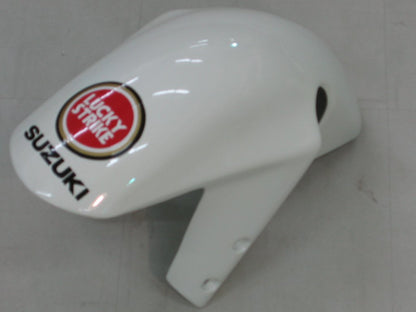 Amotopart Cladding Suzuki GSXR 600 2001-2003 Confisca Lucky Strike Racin White & Red Cyclopla Kit