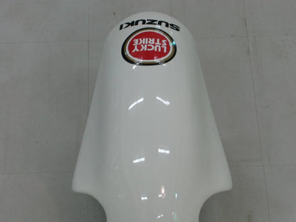 Amotopart Cladding Suzuki GSXR 600 2001-2003 Confisca Lucky Strike Racin White & Red Cyclopla Kit