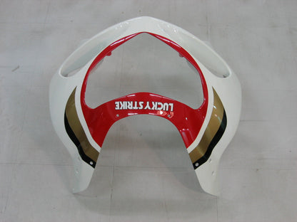 Careneg 2001-2003 Suzuki GSXR 600 White &amp; Red Lucky Strike Racen Generico