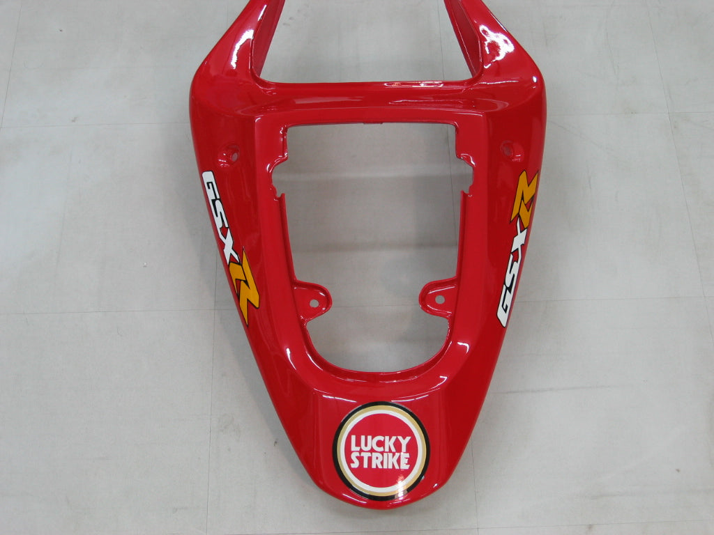 Careneg 2001-2003 Suzuki GSXR 600 White &amp; Red Lucky Strike Racen Generico