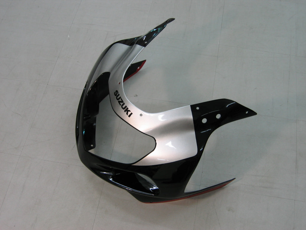 Carene 2001-2003 Suzuki GSXR 600 Argento Rosso Nero GSXR Generico