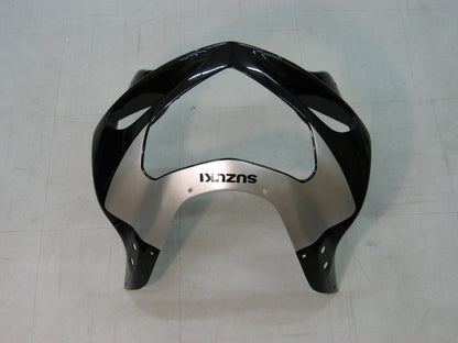 Carene 2001-2003 Suzuki GSXR 600 Argento Rosso Nero GSXR Generico