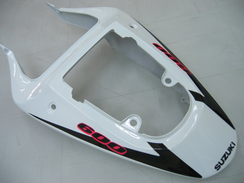 Amotopart Casting Suzuki 600 2001-2003 Cladding in bianco e nero? Kit kiting da corsa GSXR