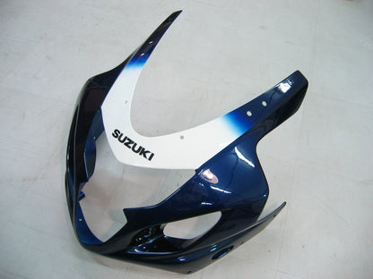 Amotopart 2004-2005 Suzuki GSX-R 600 750 Clearing Blue & White Kit