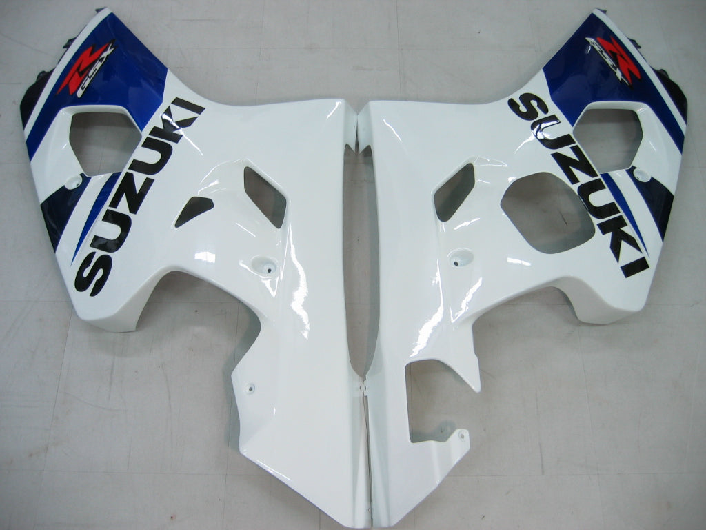 Amotopart 2004-2005 Suzuki GSX-R 600 750 Clearing Blue & White Kit