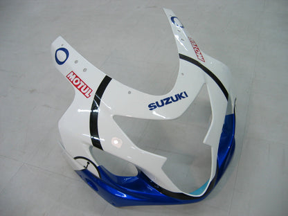 Amotopart 2004-2005 Suzuki GSXR600750 Cladding White? e kit di colori blu