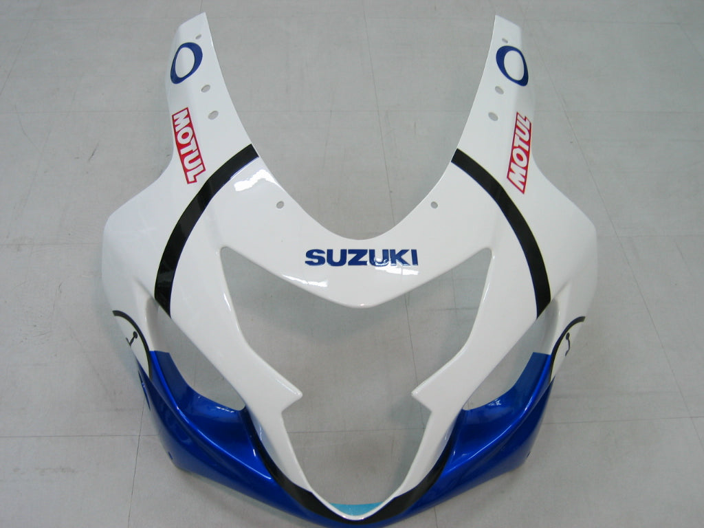 Amotopart 2004-2005 Suzuki GSXR600750 Cladding White? e kit di colori blu