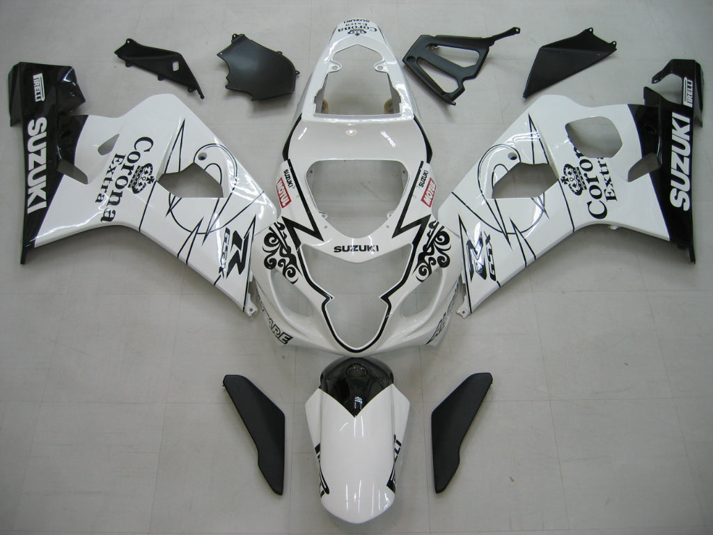 Carene 2004-2005 Suzuki GSXR 600 750 Bianco Alstare Corona Racing Generico