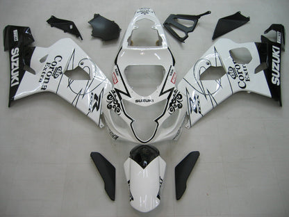 Carene 2004-2005 Suzuki GSXR 600 750 Bianco Alstare Corona Racing Generico
