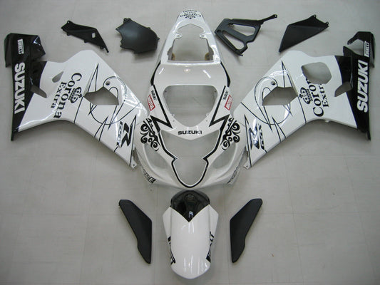 Carene 2004-2005 Suzuki GSXR 600 750 Bianco Alstare Corona Racing Generico