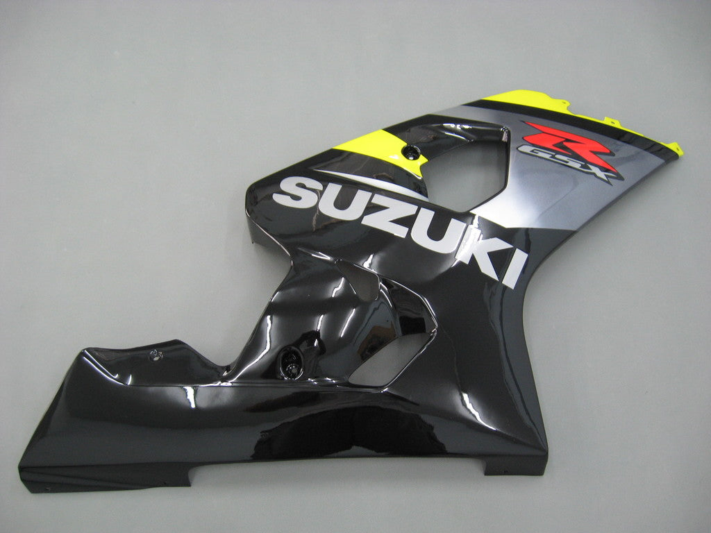 Carene 2004-2005 Suzuki GSXR 600 750 Giallo &amp; Nero GSXR Racing Generico