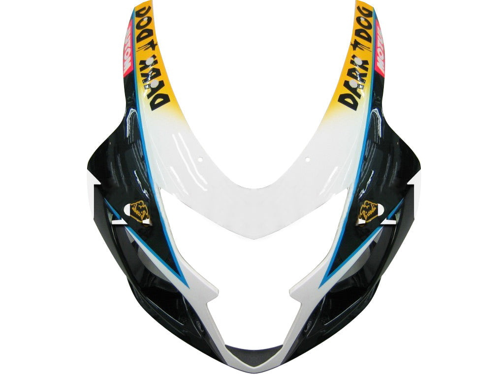 Carene 2004-2005 Suzuki GSXR 600 750 Bianco Blu Brux GSXR Racing Generico