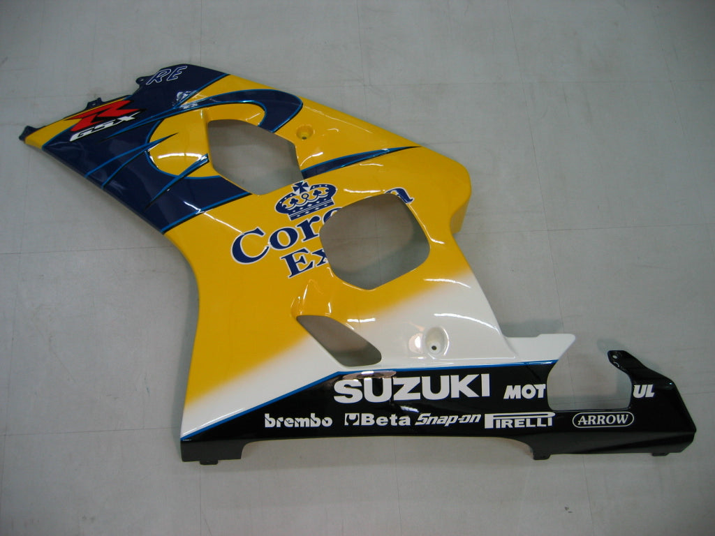Carene 2004-2005 Suzuki GSXR 600 750 Giallo Blu Corona GSXR Racing Generico