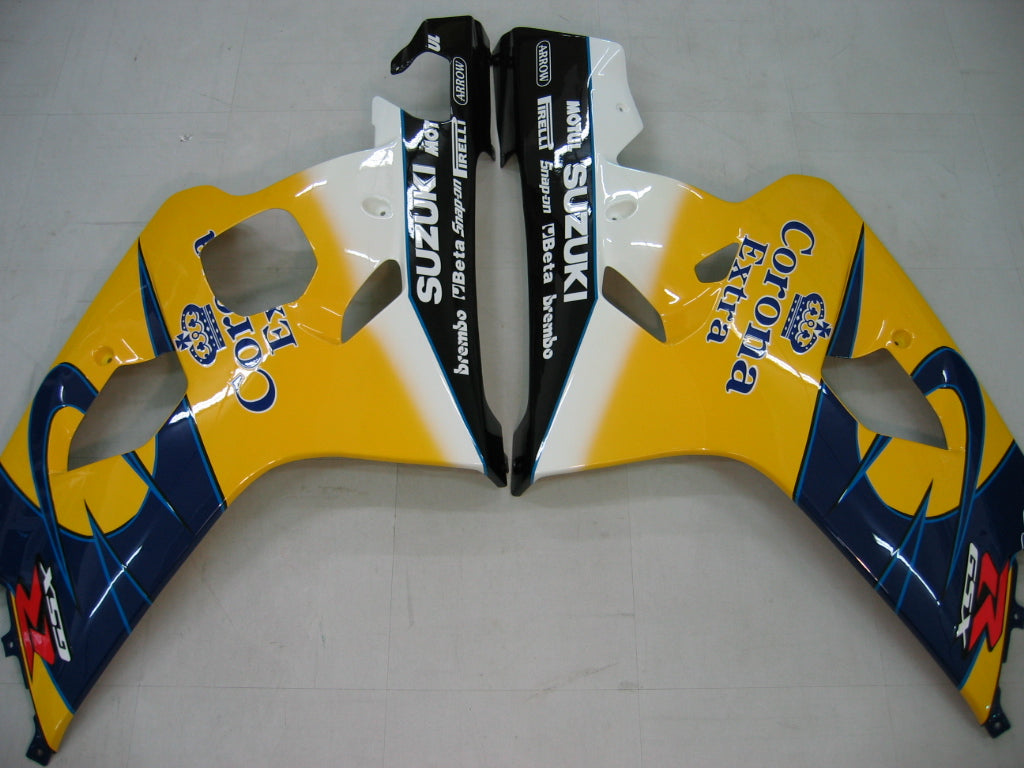 Carene 2004-2005 Suzuki GSXR 600 750 Giallo Blu Corona GSXR Racing Generico