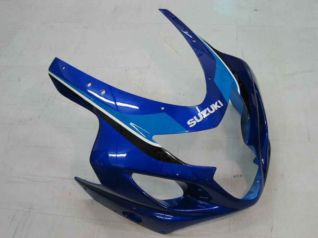 Amotopart 2004-2005 Suzuki GSXR600750 Clearing White & Blue Kit