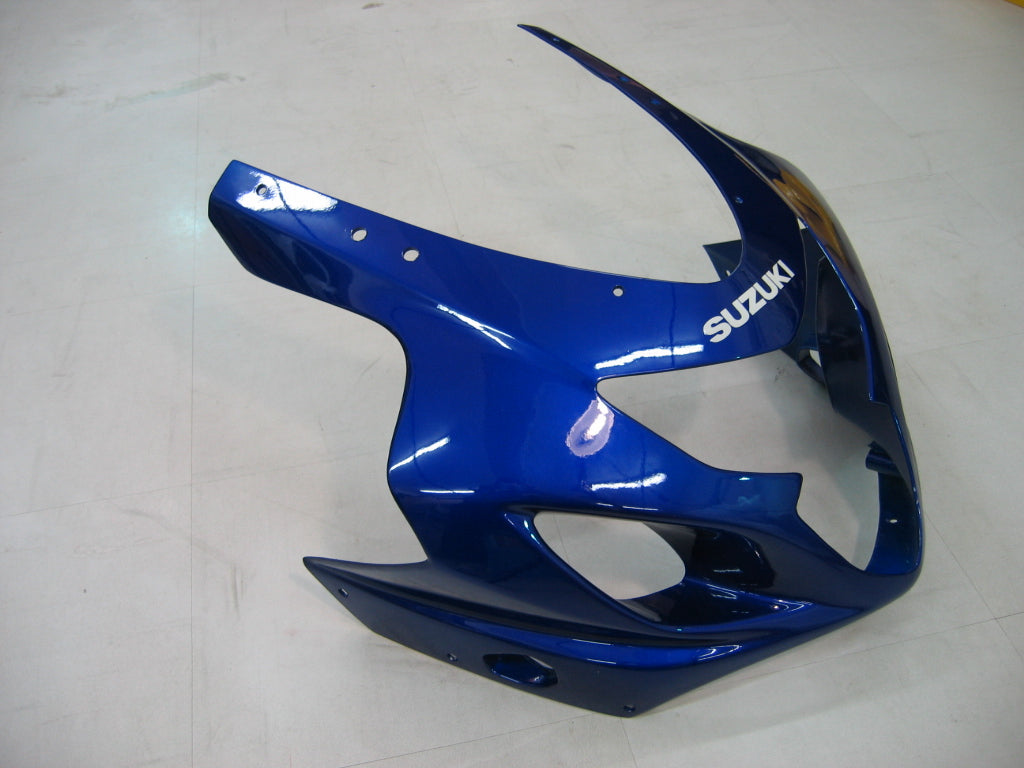 Carene 2004-2005 Suzuki GSXR 600 750 Blu Nero Argento GSXR Racing Generico