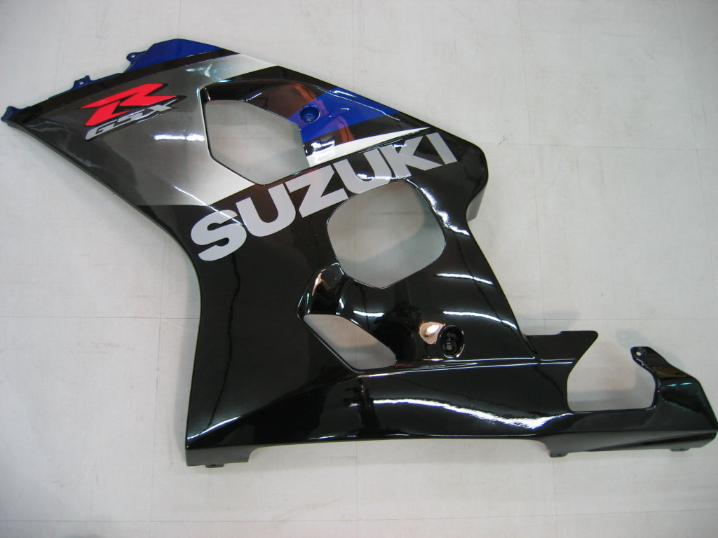 Carene 2004-2005 Suzuki GSXR 600 750 Blu Nero Argento GSXR Racing Generico