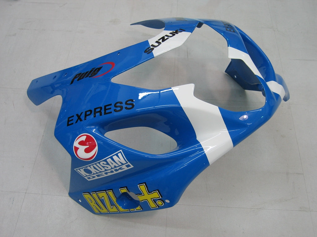 Carene 2004-2005 Suzuki GSXR 600 750 Blu Rizla GSXR Generico