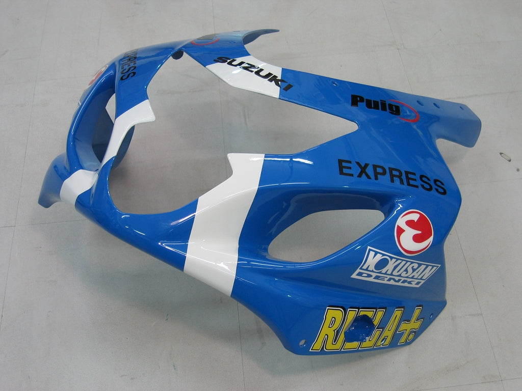Carene 2004-2005 Suzuki GSXR 600 750 Blu Rizla GSXR Racing Generico